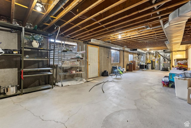 3902 W Angus Dr, South Jordan, UT 84009 - view of basement