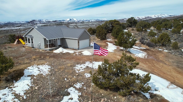 46501 W Bandanna Dr, Fruitland, UT 84027 - aerial view featuring a mountain view