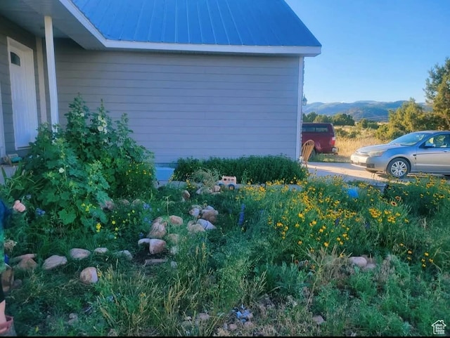 46501 W Bandanna Dr, Fruitland, UT 84027 - view of side of property with a mountain view and metal roof