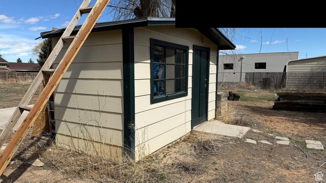 82 W 500 N, Vernal, UT 84078 - view of property exterior featuring an outdoor structure and fence