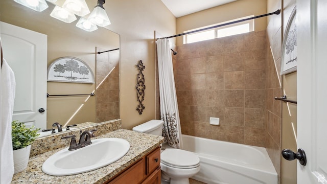 125 N 1430 E, Spanish Fork, UT 84660 - full bath featuring toilet, vanity, and shower / bath combination with curtain