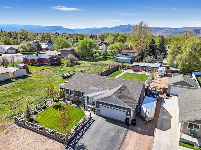 361 W 200 N, Heber City, UT 84032 - aerial perspective of suburban area with mountains