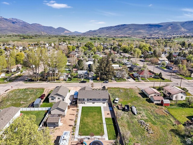 361 W 200 N, Heber City, UT 84032 - aerial view of residential area with mountains