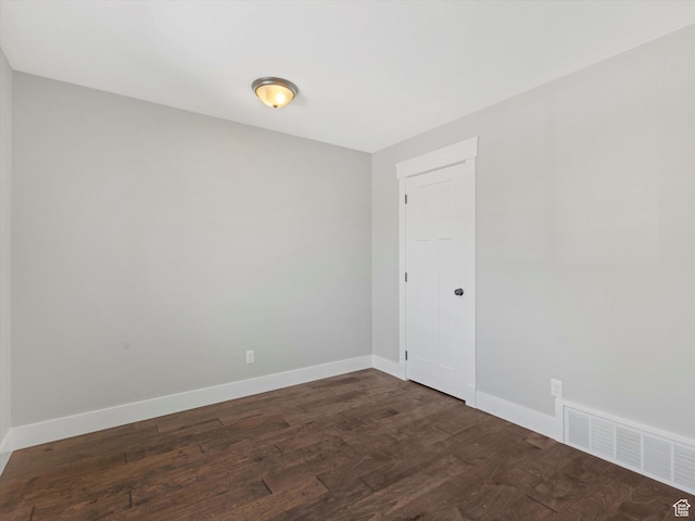 361 W 200 N, Heber City, UT 84032 - spare room featuring dark wood-style floors and baseboards