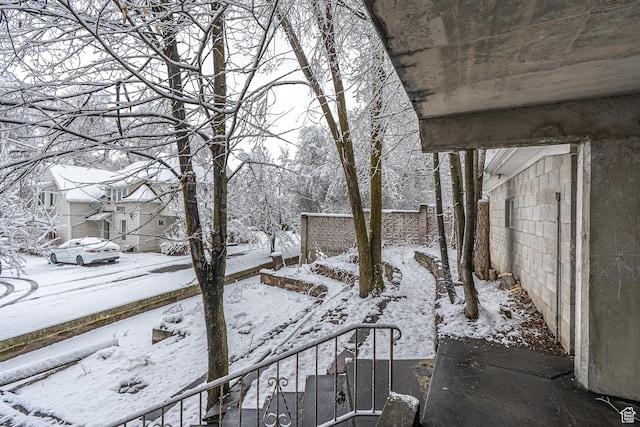 33 N 200 E, Logan, UT 84321 - view of yard layered in snow