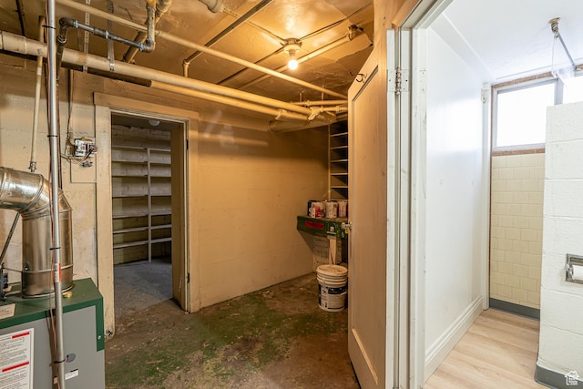 33 N 200 E, Logan, UT 84321 - basement featuring concrete block wall