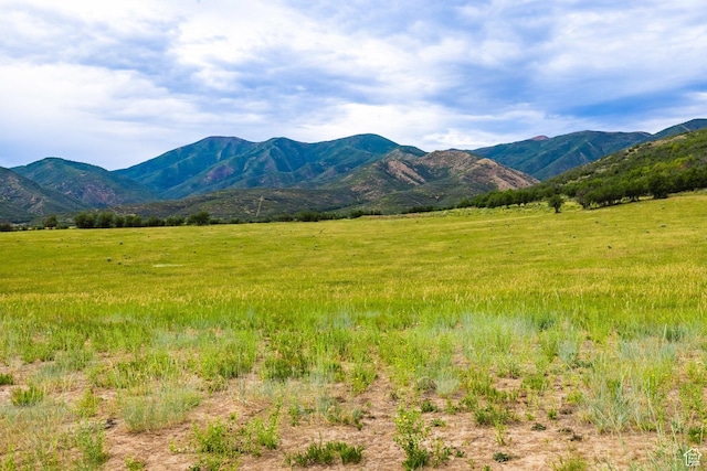8272 Left Fork Hobble Creek Rd, Springville, UT 84663 - view of mountain feature featuring a rural view