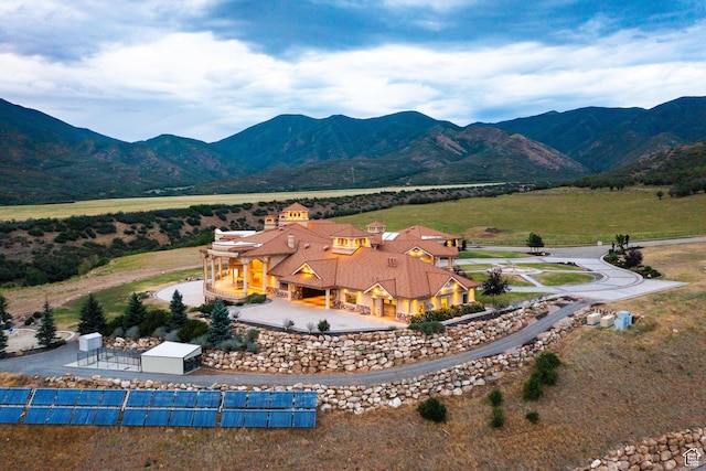 8272 Left Fork Hobble Creek Rd, Springville, UT 84663 - view of mountain feature featuring a rural view