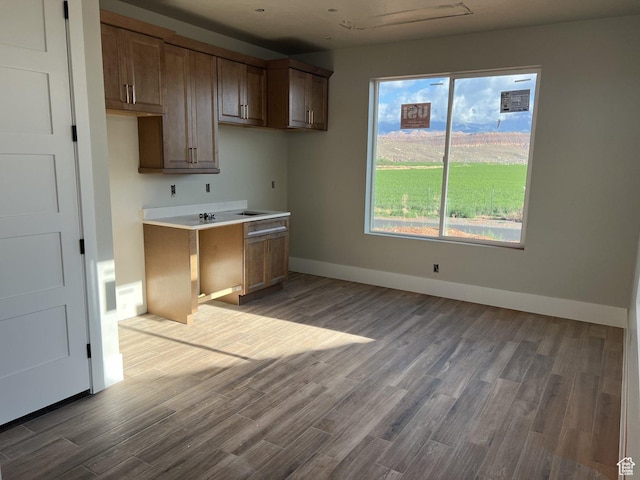 4810 W 1930 S, Hurricane, UT 84737 - kitchen with wood finished floors and baseboards