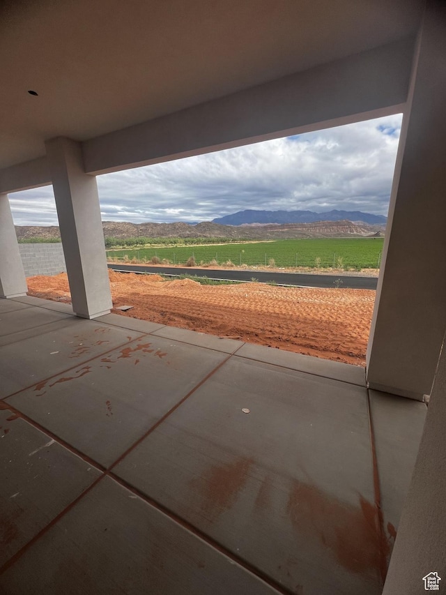 4810 W 1930 S, Hurricane, UT 84737 - view of patio with a mountain view