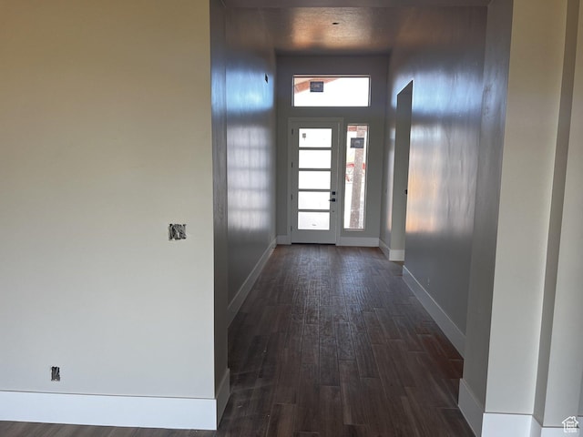4810 W 1930 S, Hurricane, UT 84737 - doorway to outside with dark wood-style floors and baseboards