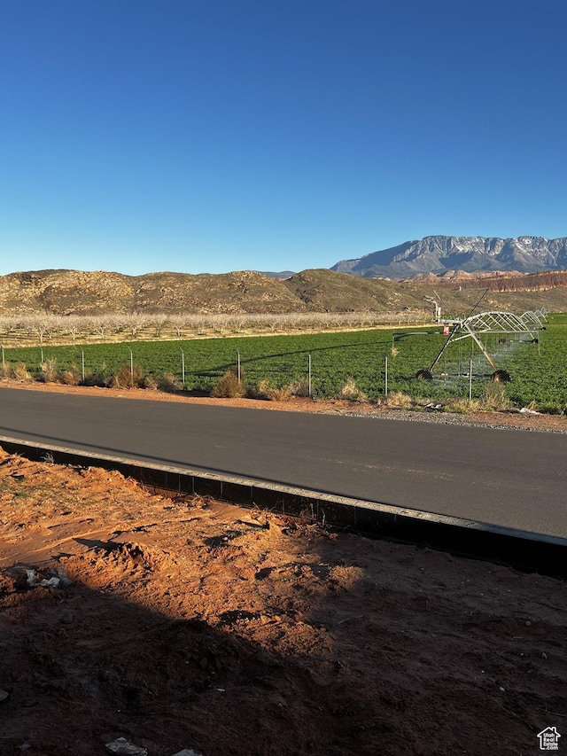 4810 W 1930 S, Hurricane, UT 84737 - view of asphalt street with a mountain view and a view of countryside