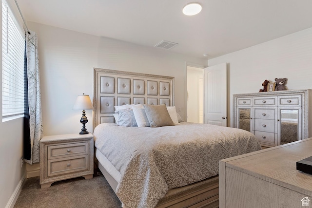 1251 N 2525 W, Clinton, UT 84015 - bedroom with visible vents, baseboards, and dark colored carpet