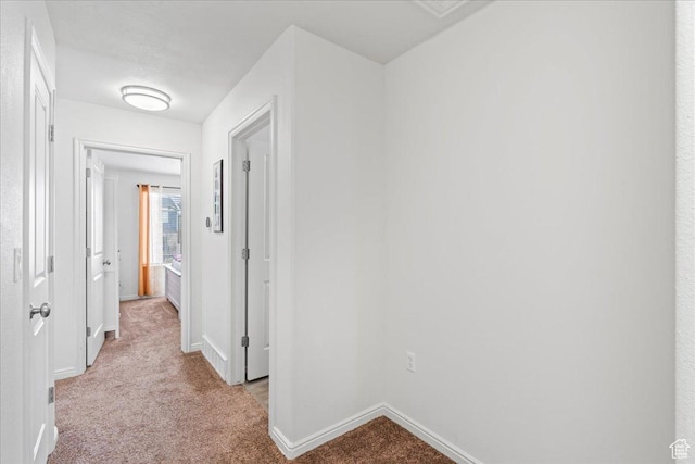 14488 S Stone Stream St W, Herriman, UT 84096 - hall with baseboards and light colored carpet