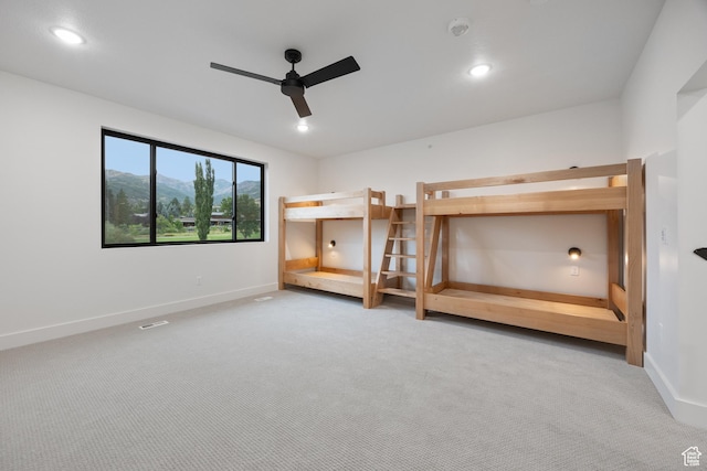 3884 N 4975 E Unit B207, Eden, UT 84310 - unfurnished bedroom featuring recessed lighting, carpet, and baseboards