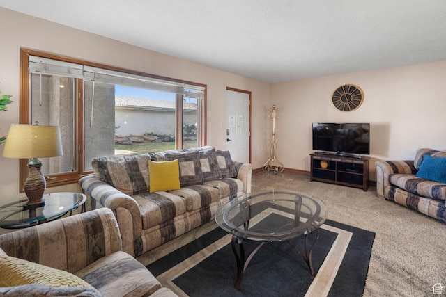 1845 W Canyon Dr S Unit 1610, St George, UT 84770 - living area featuring carpet and baseboards