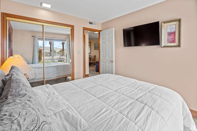 1845 W Canyon Dr S Unit 1610, St George, UT 84770 - bedroom with visible vents and a closet