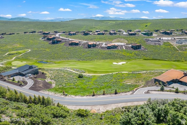 6902 Painted Valley Pass, Park City, UT 84098 - drone / aerial view with golf course view and a mountain view