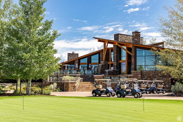 6902 Painted Valley Pass, Park City, UT 84098 - view of community featuring stairs