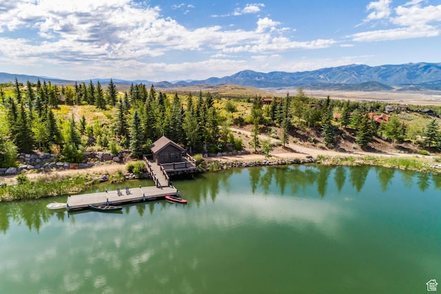 6902 Painted Valley Pass, Park City, UT 84098 - bird's eye view with a water and mountain view