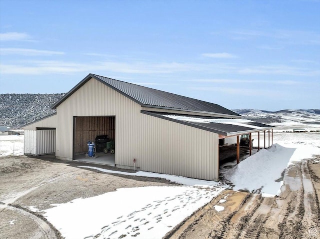 29125 N 11090 E, Fairview, UT 84629 - snow covered structure featuring an outbuilding
