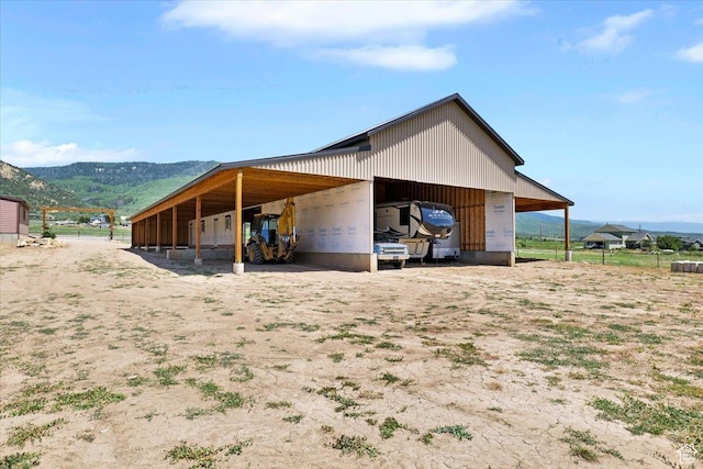 29125 N 11090 E, Fairview, UT 84629 - view of outdoor structure featuring a mountain view