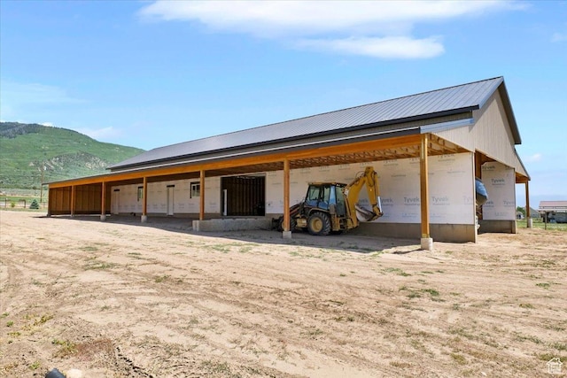 29125 N 11090 E, Fairview, UT 84629 - garage with a mountain view
