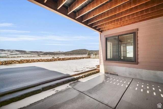 29125 N 11090 E, Fairview, UT 84629 - view of patio with a mountain view