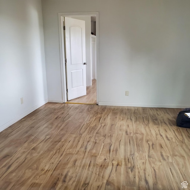 1744 W 150 N, Provo, UT 84601 - spare room featuring baseboards and wood finished floors