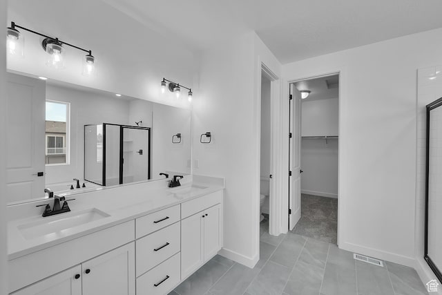 1811 N 375 W Unit 8, Harrisville, UT 84404 - full bath featuring a stall shower, double vanity, and a spacious closet