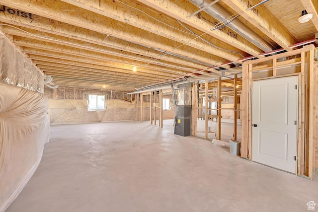 1811 N 375 W Unit 8, Harrisville, UT 84404 - below grade area featuring heating unit