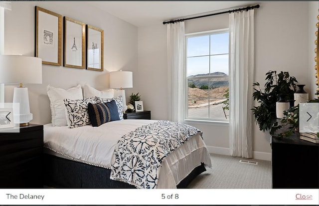 1170 N 375 W Unit 23, Harrisville, UT 84404 - bedroom with visible vents, baseboards, and carpet