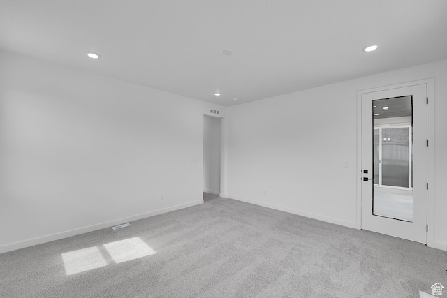 406 W 1225 N Unit 4, Harrisville, UT 84404 - carpeted empty room featuring recessed lighting