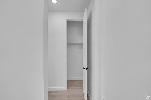 406 W 1225 N Unit 4, Harrisville, UT 84404 - corridor with baseboards and wood finished floors
