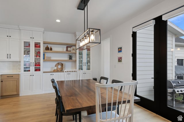 238 W Founders Blvd, Saratoga Springs, UT 84045 - dining area with recessed lighting and light wood-type flooring