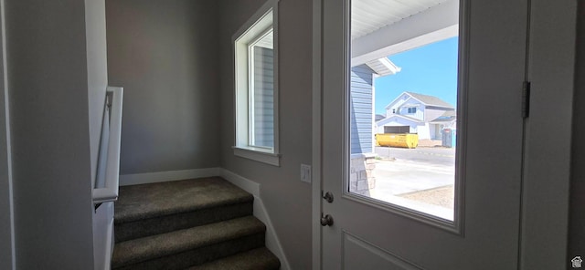 201 W 1300 S Unit 32, Tremonton, UT 84337 - doorway featuring baseboards and carpet floors