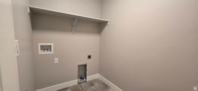 201 W 1300 S Unit 32, Tremonton, UT 84337 - laundry area with hookup for a washing machine, hookup for an electric dryer, and baseboards