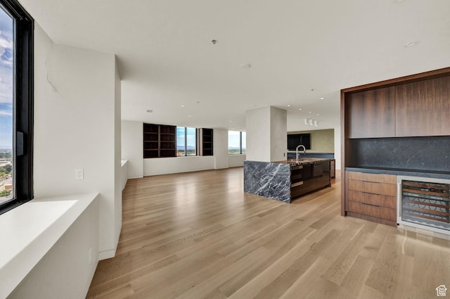 48 W 300 S Unit 2204-N, Salt Lake City, UT 84101 - living room featuring recessed lighting and light wood-type flooring