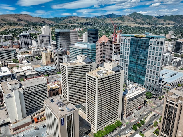 48 W 300 S Unit 2204-N, Salt Lake City, UT 84101 - property's view of city featuring a mountain view