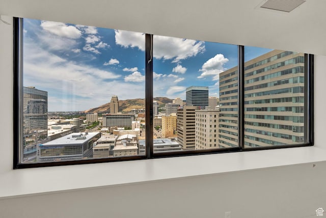 48 W 300 S Unit 2204-N, Salt Lake City, UT 84101 - details with a city view and visible vents