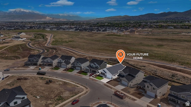 6311 W Butte County Dr S Unit 448, Herriman, UT 84096 - view of property location featuring a mountainous background and nearby suburban area
