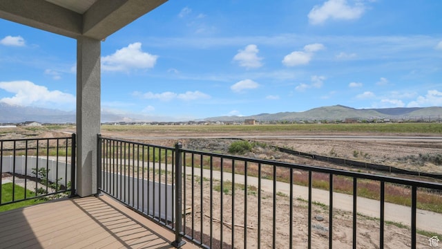 6311 W Butte County Dr S Unit 448, Herriman, UT 84096 - balcony with a mountain view