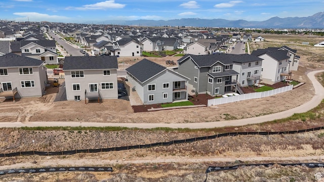 6311 W Butte County Dr S Unit 448, Herriman, UT 84096 - aerial view of residential area featuring a mountainous background