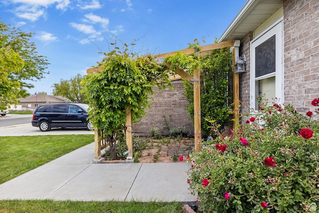 13105 S 2420 W, Riverton, UT 84065 - view of patio / terrace featuring driveway