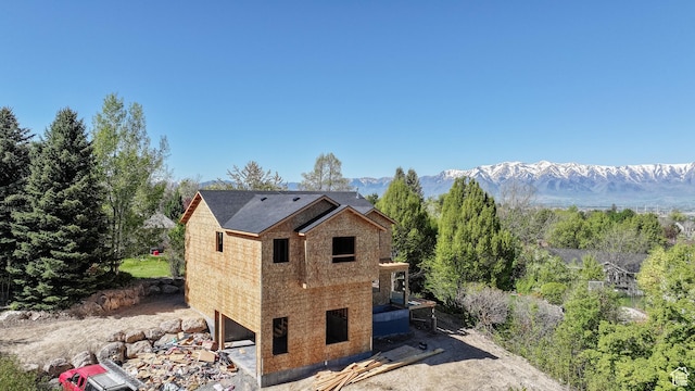615 Dover Cir, Providence, UT 84332 - back of property with a mountain view