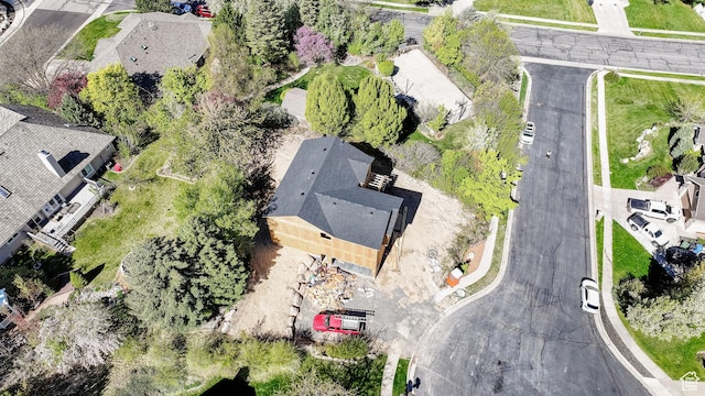 615 Dover Cir, Providence, UT 84332 - birds eye view of property with a residential view