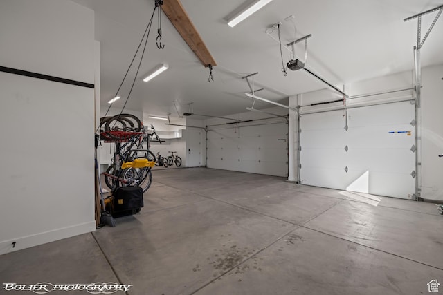 3218 E Rimrunner Dr, St George, UT 84790 - garage with a garage door opener