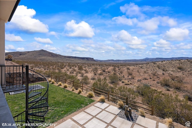 3218 E Rimrunner Dr, St George, UT 84790 - view of mountain feature