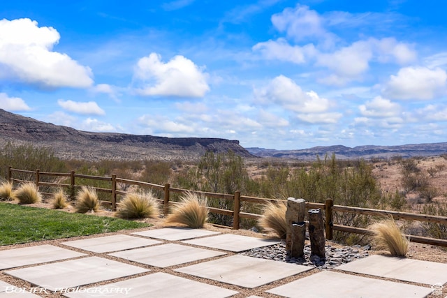 3218 E Rimrunner Dr, St George, UT 84790 - property view of mountains