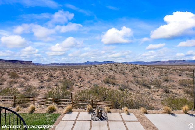3218 E Rimrunner Dr, St George, UT 84790 - view of mountain feature